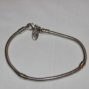 Pandora Silver Iconic Charm Bracelet
